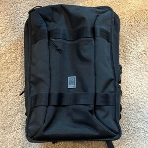 Chrome Black Backpack for Men